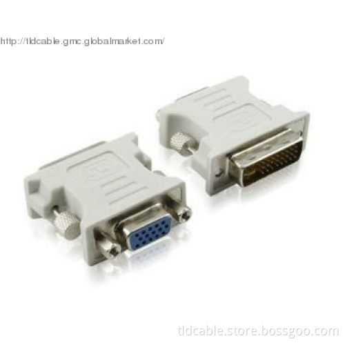 high quality DVI 24+1 M to VGA F Adapter